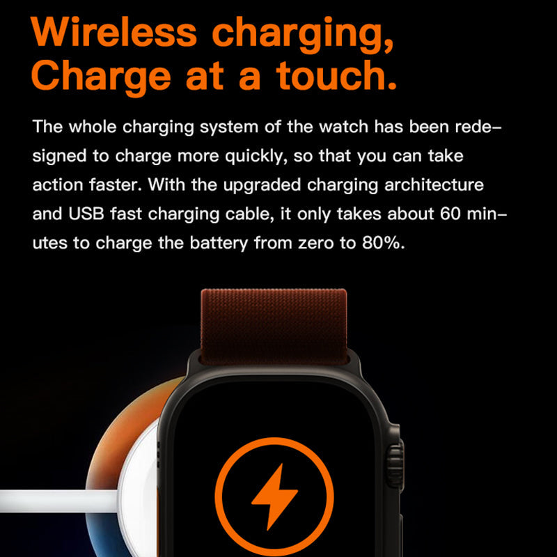 ShahSyl™T800 Smartwatch with 1.99-Inch Display