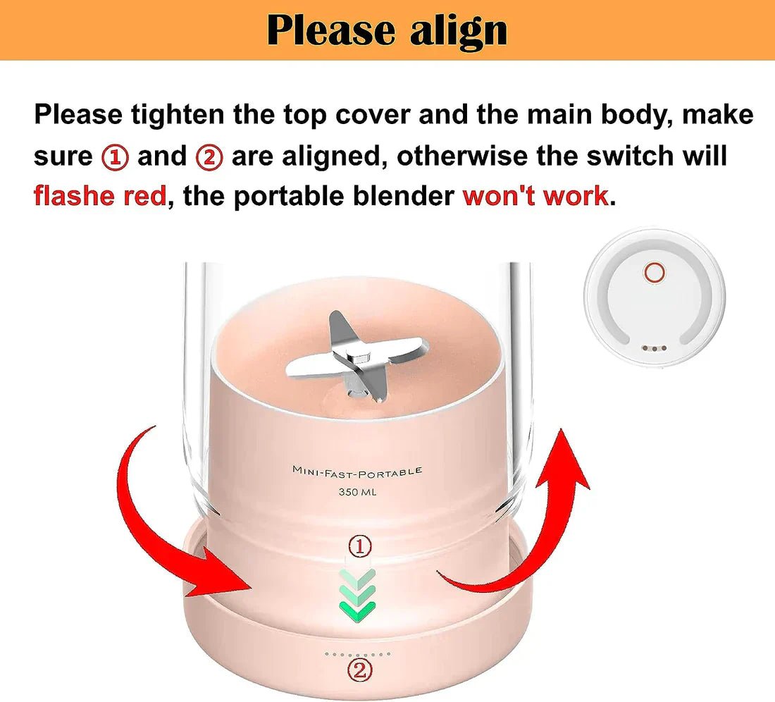 ShahSyl™Portable Juicer Bottle