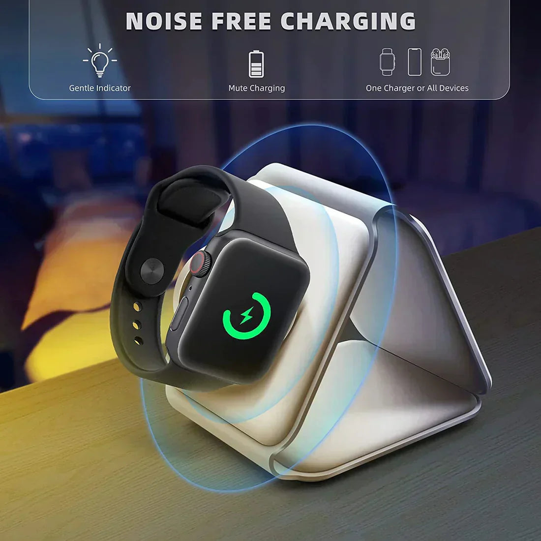 ShahSyl™3-in-1 Wireless Charging Pad