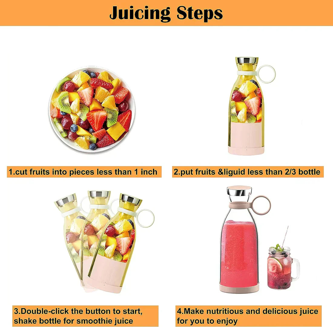ShahSyl™Portable Juicer Bottle