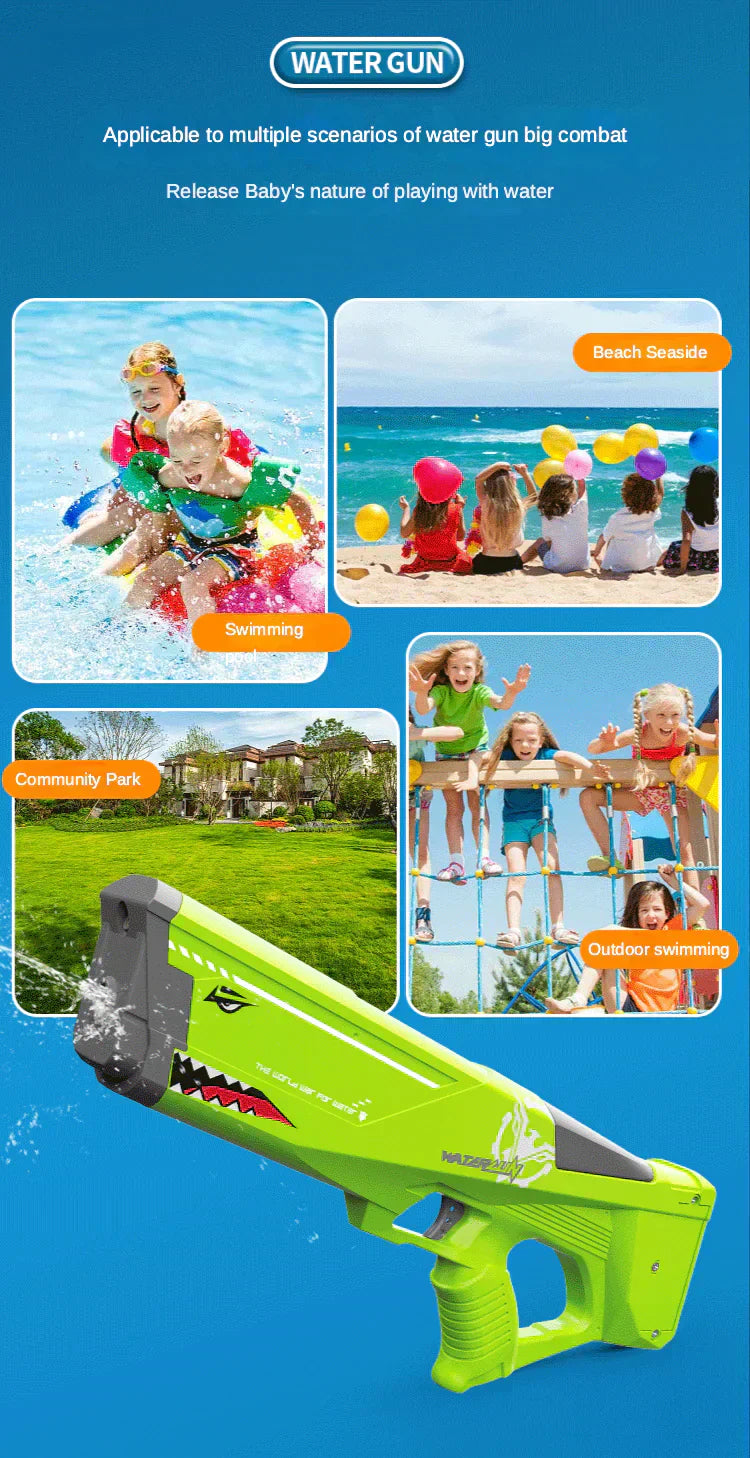 ShahSyl™Electric Water Gun for Kids & Adults
