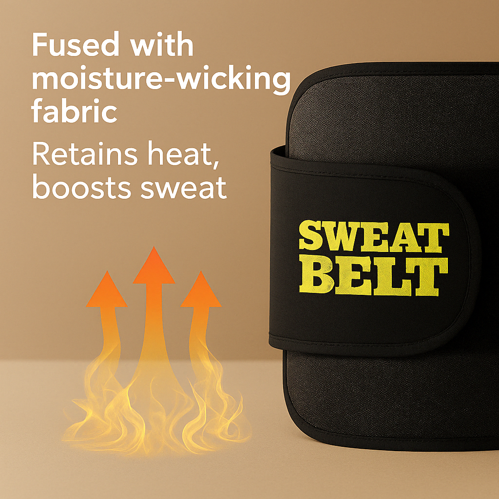 Unisex Waist Trimming Sweat Belt