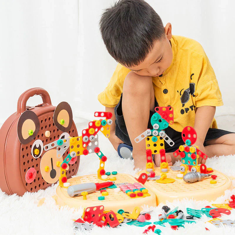 ShahSyl™DIY Screw Puzzle Suitcase
