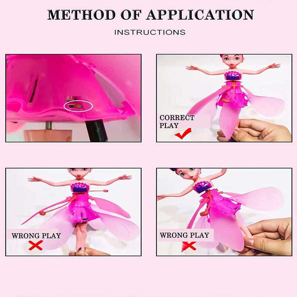 ShahSyl™Flying Fairy Princess Doll