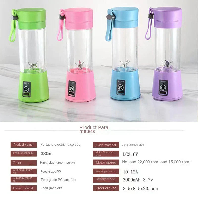 ShahSyl™Portable Juicer Blender