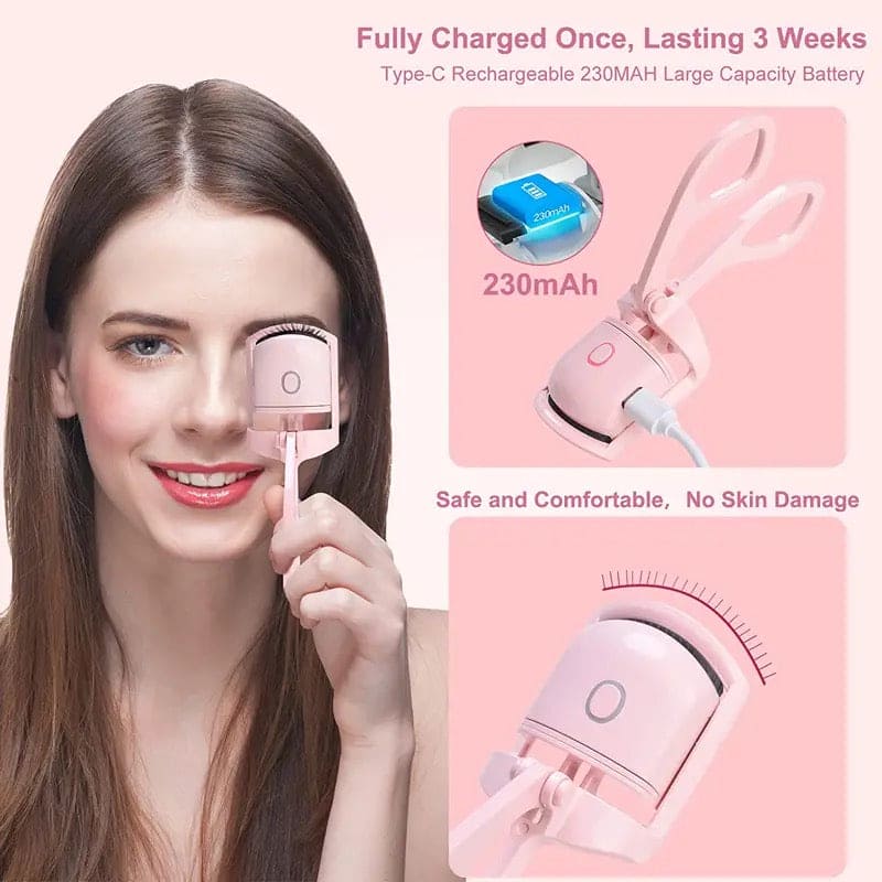 ShahSyl™Electric Eyelash Curler Heated