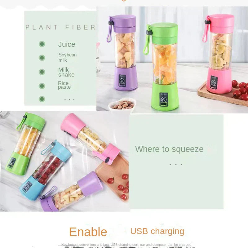 ShahSyl™Portable Juicer Blender